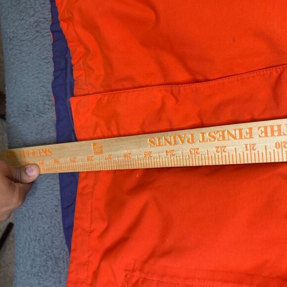 North Face Hyvent 3 in 1 Jacket Mens Medium Orange Shell Only - Picture 12 of 16